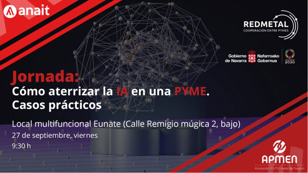 Intensas Networs Soluciones IA para empresas Jornada Red Metal sobre Inteligencia Artificial en las Pymes Intensas IA Navarra